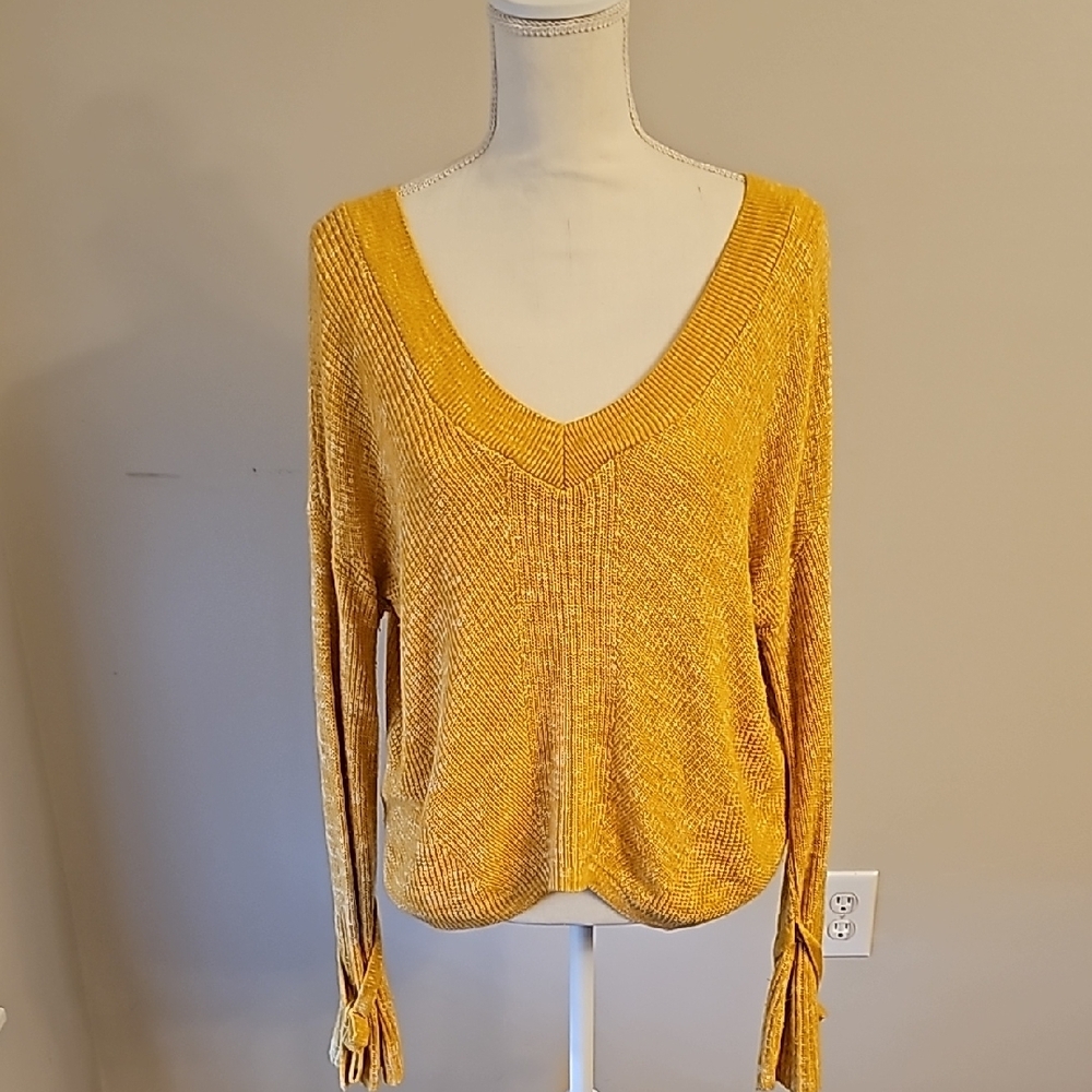 Women's Mustard Yellow Sweater